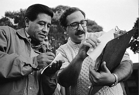 Cesar Chavez and Marshall Ganz